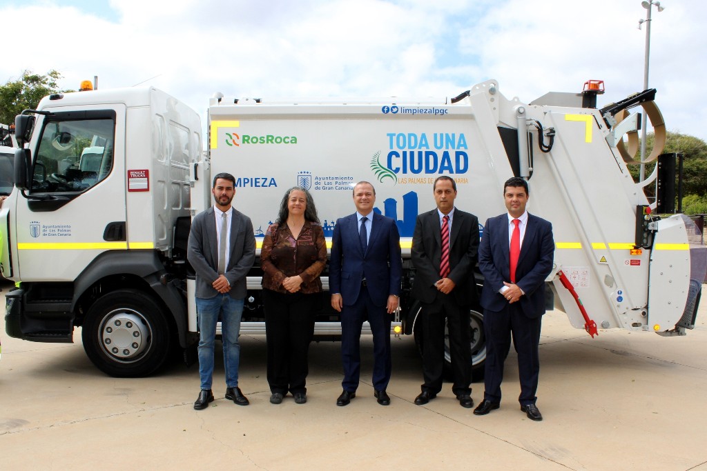 Limpieza Municipal de Las Palmas renueva su flota con los camiones Renault Trucks 
